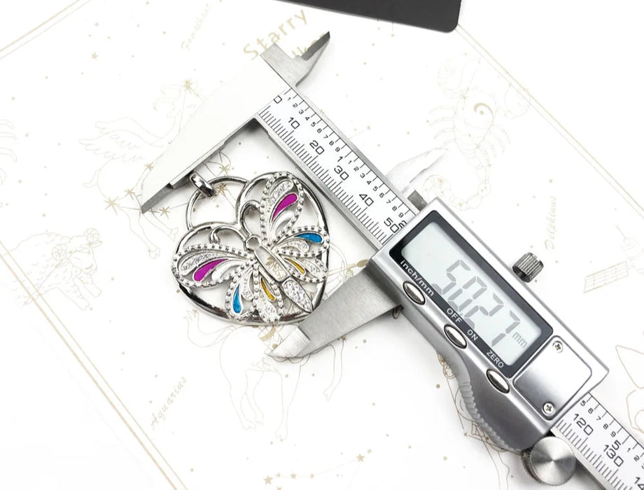 925 Sterling Silver Boho Butterfly Pendant Gift For Women