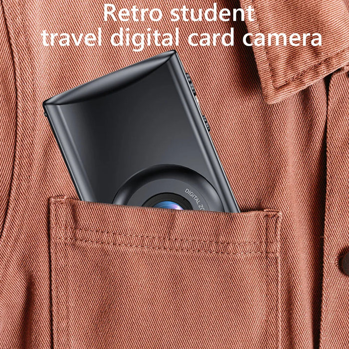 4K Digital Camera 64Mp 18X Digital Zoom Vlogging Video Camera Outdoor Anti-Shake Flash Recorder Autofocus Point Shoot Camera