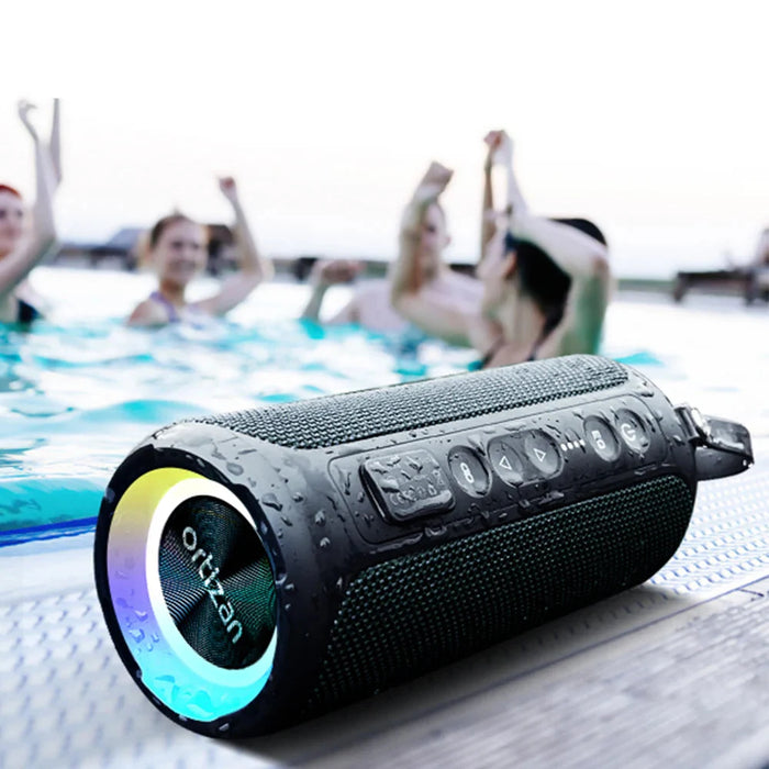 Waterproof Bluetooth Speaker With Dual Pairing