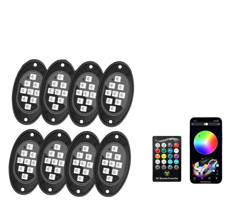 App-Controlled Rgb Led Chassis Lights For Off-Road Vehicles