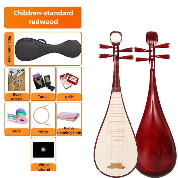 Traditional Chinese Pipa For Beginners And Professionals