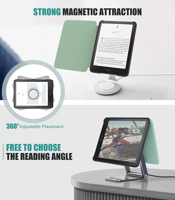 For 7 Inch Kindle Paperwhite Signature Edition 12Th Gen-2024 And Kindle Coloursoft Iphone Magnetic Case
