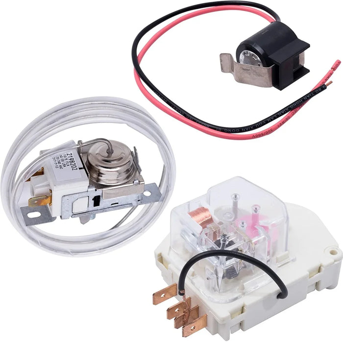 2198202 Cold Control Thermostat W10822278 Defrost Timer W10225581 Bimetal Thermostat Refrigerator Defrost For Whirlpool Kenmore