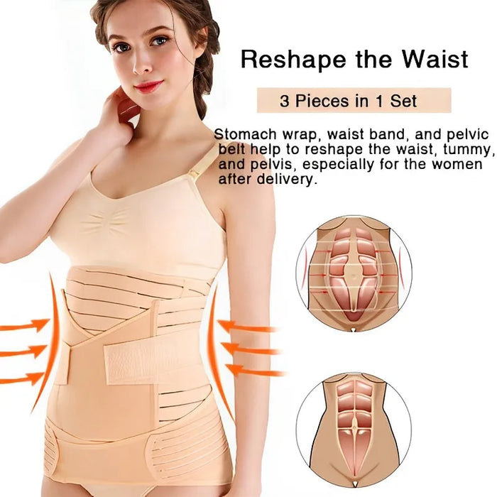 3 In 1 Postpartum Belly Band For Women