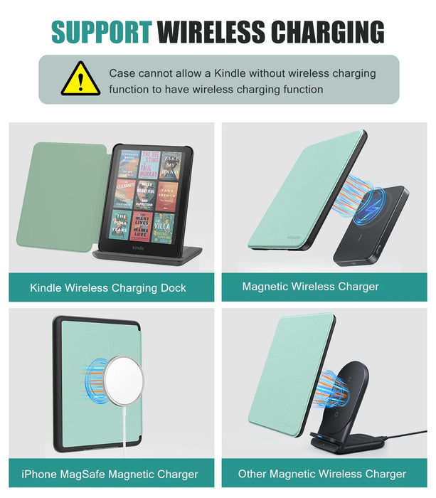 For 7 Inch Kindle Paperwhite Signature Edition 12Th Gen-2024 And Kindle Coloursoft Iphone Magnetic Case