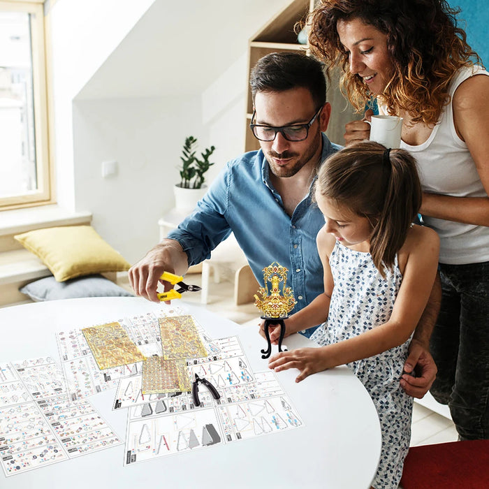 Diy 3D Metal Ewer Puzzle Kit For Adults