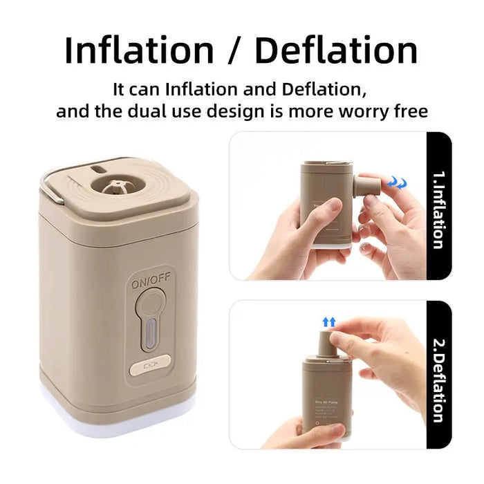 Portable Wireless Air Pump For Inflatables