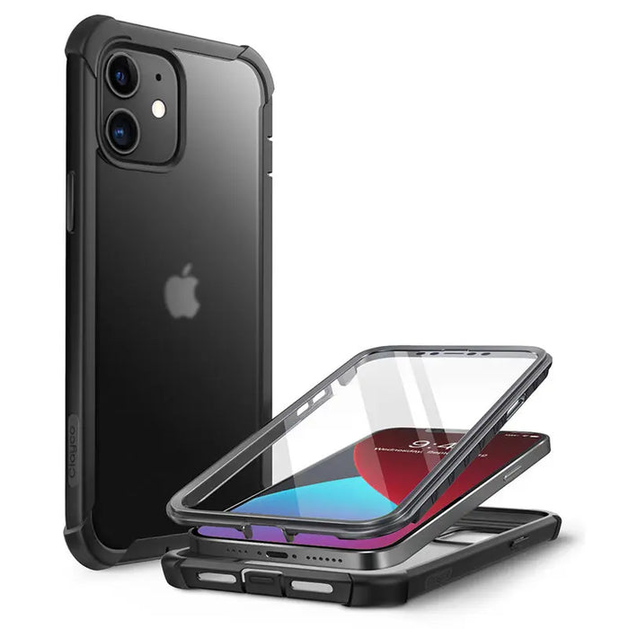 For Iphone 12 Mini 5.4 Inch 2020 Full Body Protection Dual Layer Case With Built-In Screen Protector