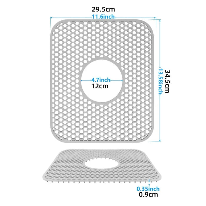 Non Slip Silicone Sink Protectors For Stainless Steel Sinks