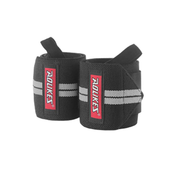 Pair of Extra Strength Wrist Support Straps For Weightlifting