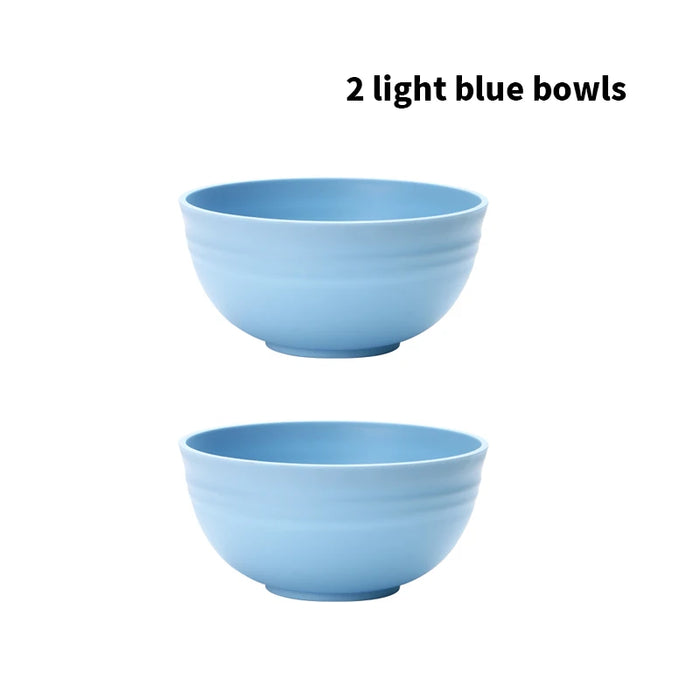 2 / 4 / 8 Piece Reusable Bowl For Home Dorm Camping Rv Hotel