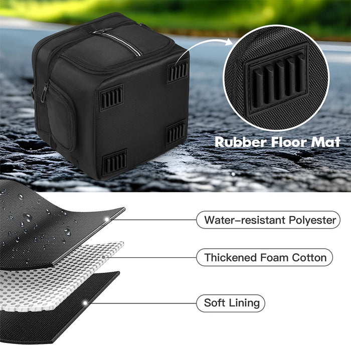 Power Station Bag Dustproof Carrying Bag Anti-Drop Multiple Pocket For Ecoflow Portable Power Station River 3 / 3 Plus Storage Bag