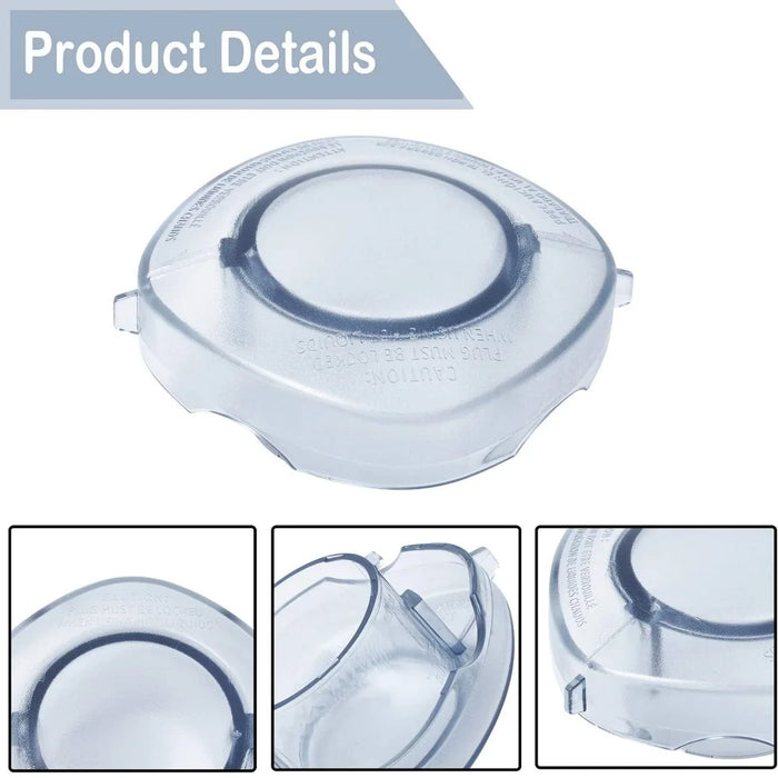 Lid Plug For Vitamix 64Oz Container Blender Fit For Drink Machine 2 Speed Vita Prep Vita Prep 3 Xl Blender Plug