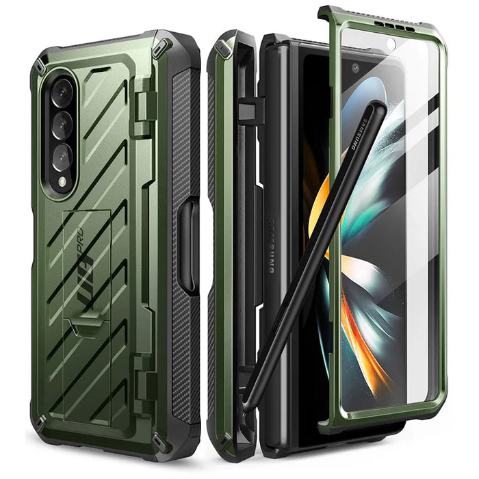 For Samsung Galaxy Z Fold 4 5G 2022 Ub Pro Full-Body Dual Layer Rugged Case With Built-In Screen Protector