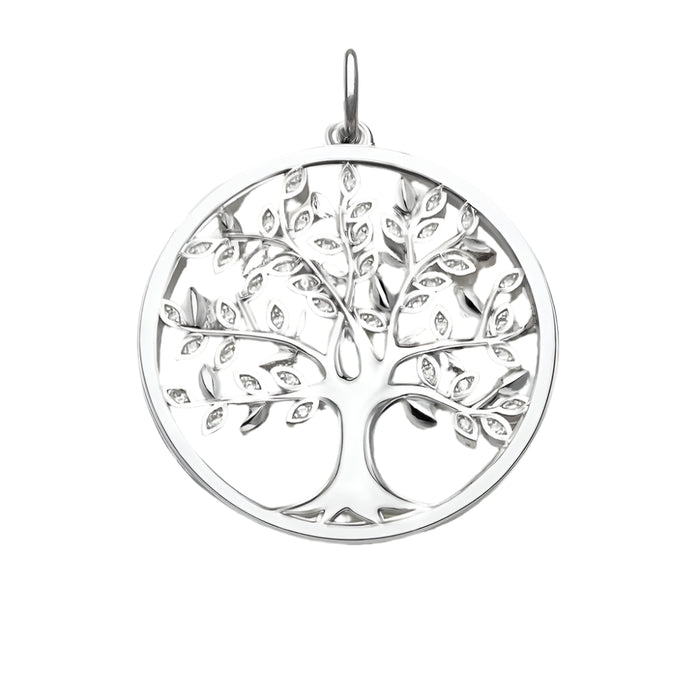 925 Sterling Silver Romantic Tree Pendant Nature Gift For Women