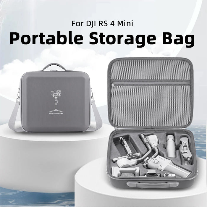 Carrying Case For Dji Rs 4 Mini Waterproof Portable Storage Shoulder Bag Anti-Scratch Protective Travel Box For Dji Rs 4 Mini