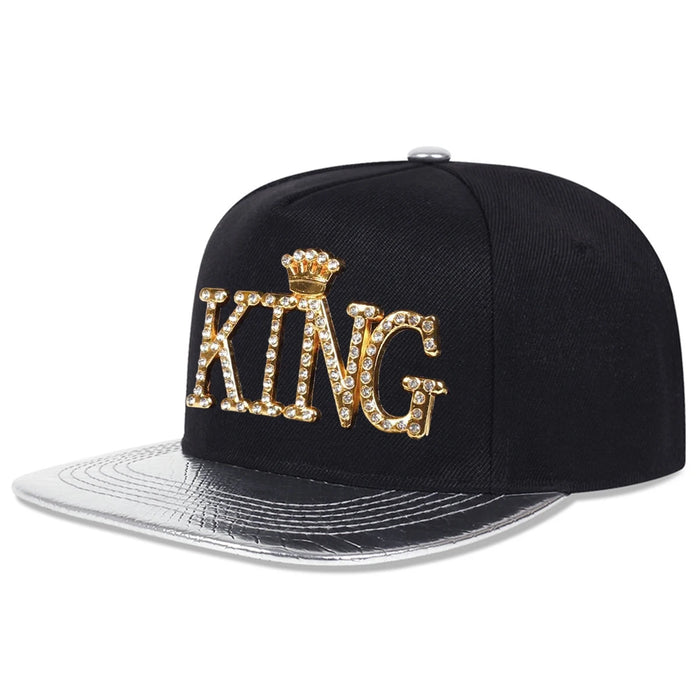 Adjustable King Drill Hip Hop Hat For Outdoor Activities