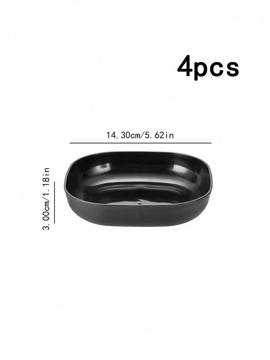 4 / 32 Piece Reusable Plastic Cutlery Set For 4 People