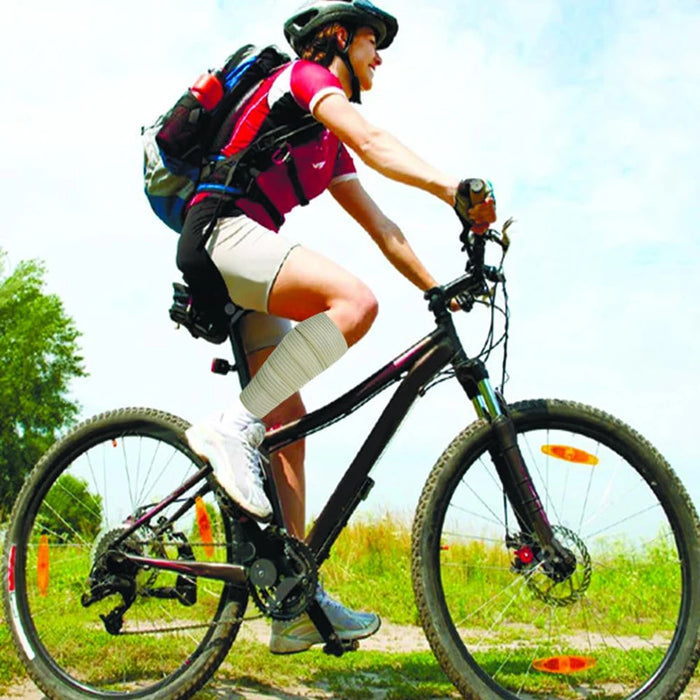 90Cm Calf Compression Bandage Sleeve For Pain Relief & Support