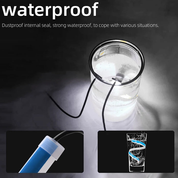 Truck Drl Day Light Strip Waterproof 24V-32V Turn Signal Start-Scan Fits Truck Headlights