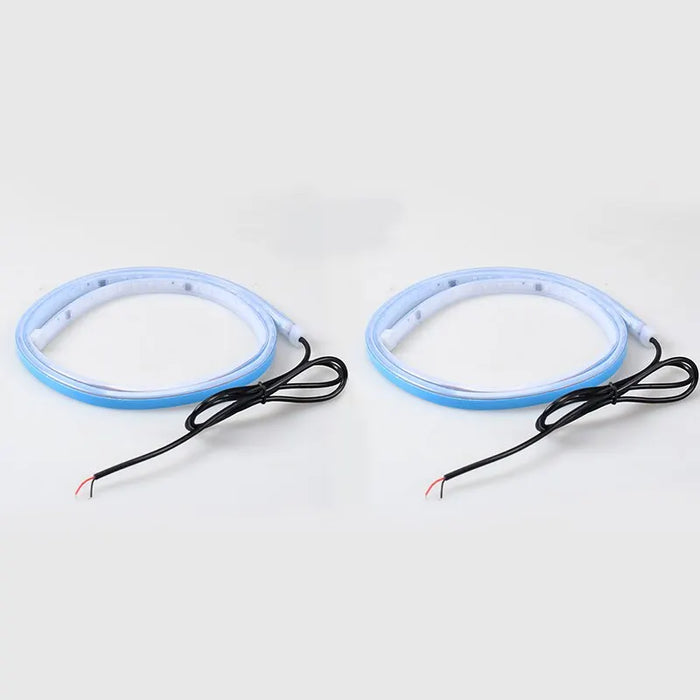 120Cm Led Car Door Atmosphere Light Strip 2Pcs