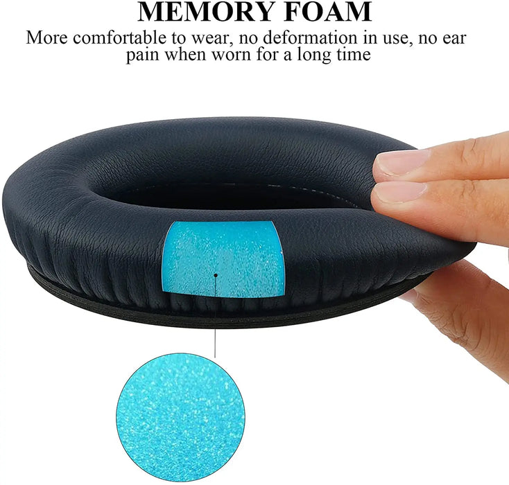Pair of Replacement Ear Pads For Bose Qc35 / Qc15 / Qc25 / Ae2 Soundlink Headphones