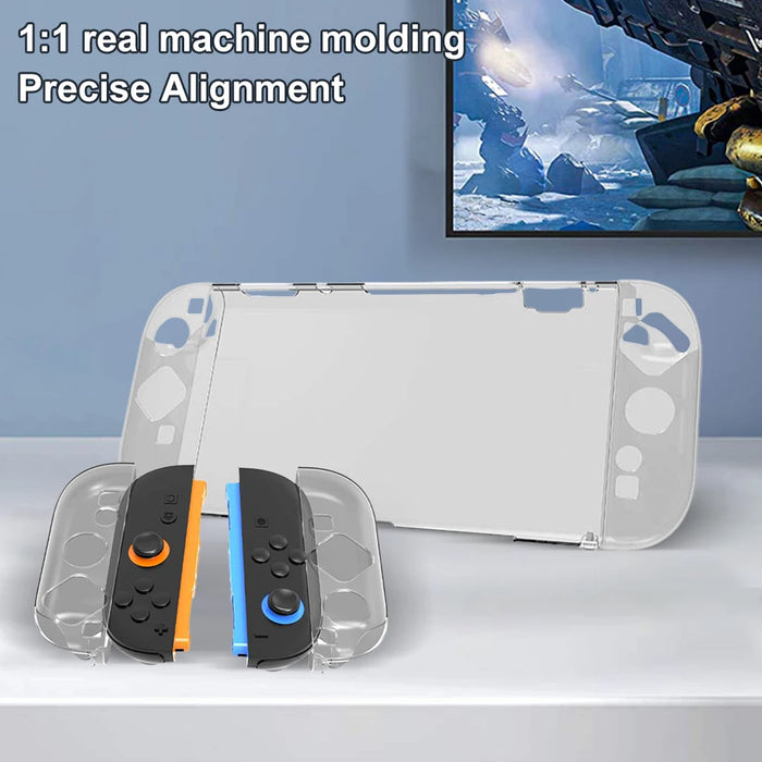 Transparent Case Shell For Switch 2 Detachable Protective Case Cover Anti-Fall Protective Sleeve For Switch 2 Game Accessories
