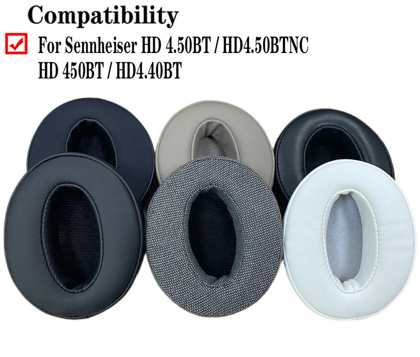 Pair of Earpads For Sennheiser Hd 4.50 Btnc Headphones Replacement Cushions