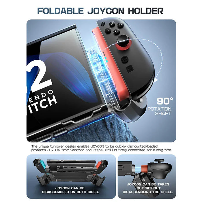 For Nintendo Switch 2 Blade Series TPU Grip Protective Dockable Case