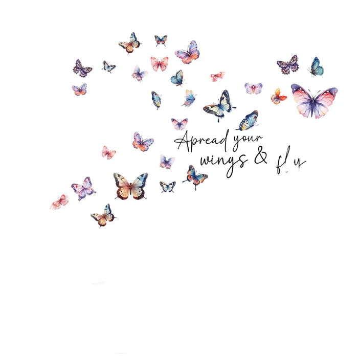 Colourful Butterfly Wall Stickers For Home Decor