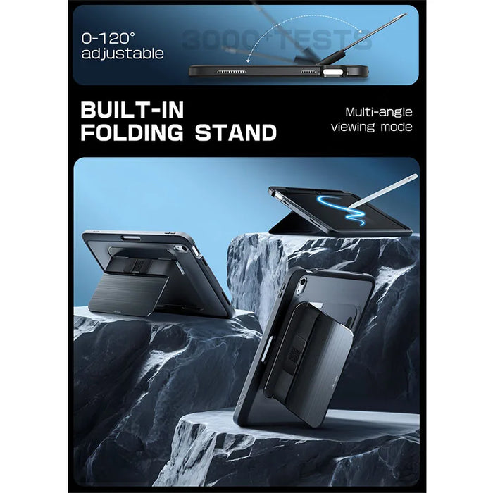 For Ipad 11Th / 10Th Gen 2025 A16 Ub Pro Full-Body Rugged Bumper Protective Case With Screen Protector Pencil Holder