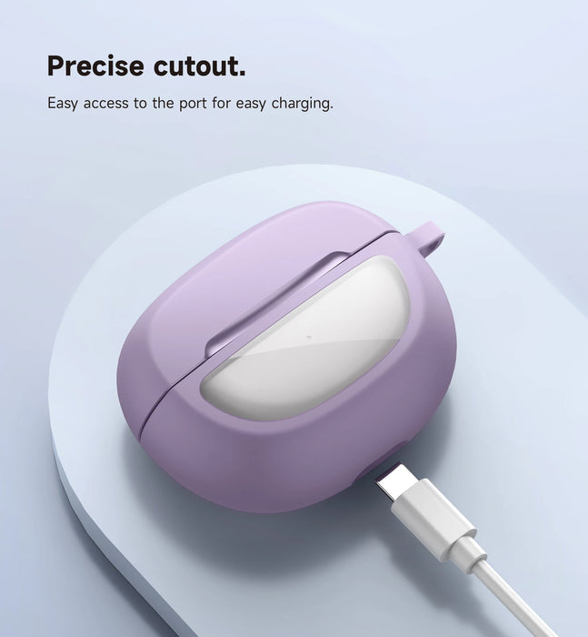 For Bose Ultra Open Slim Stylish Transparent Hard Pc Shock-Absorbing Protective Tpu Shockproof Case With Anti-Lost Keychain