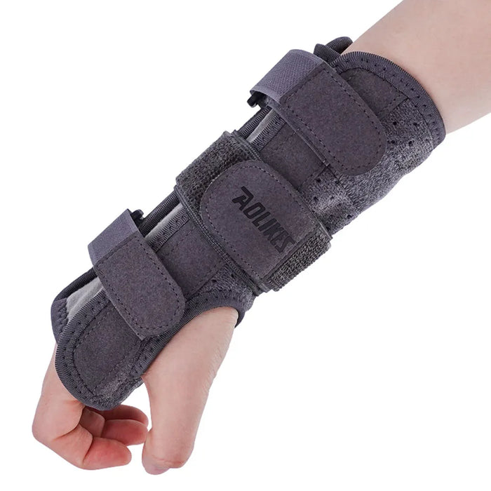 3 Strap Wrist Brace With Metal Splint Relieves Carpal Tunnel Tendinitis Arthritis