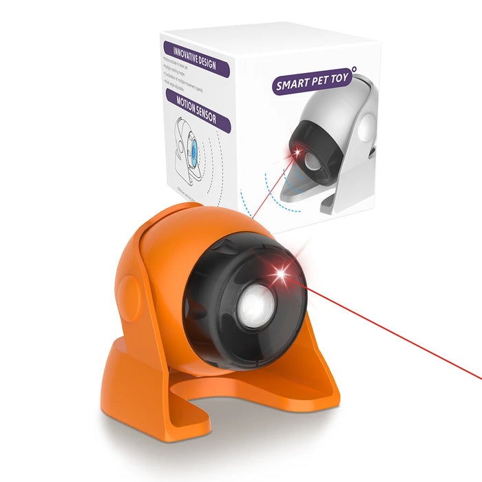 Interactive Cat Laser Toy Adjustable & Rechargeable