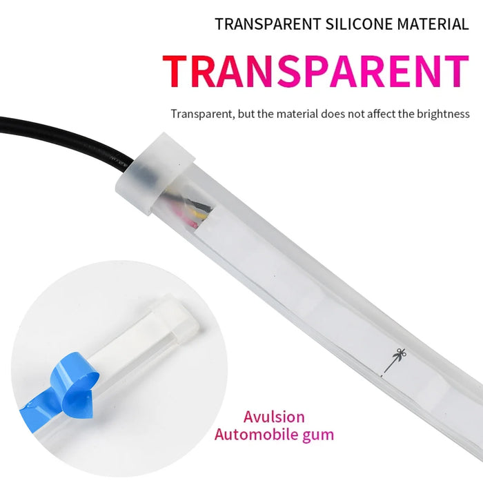 Universal Rgb Drl Strip With Turn Signal 2Pcs