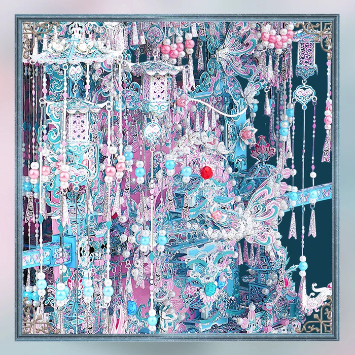 3D Metal Puzzle Kit For Adult Home Decor