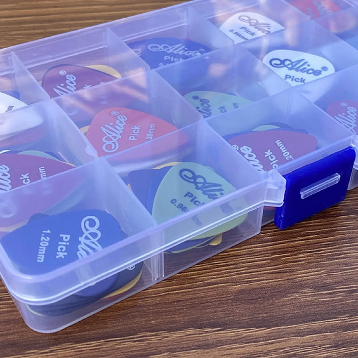 24 MultiColour Abs Guitar Picks For Acoustic / Electric Guitars Bass Or Ukulele