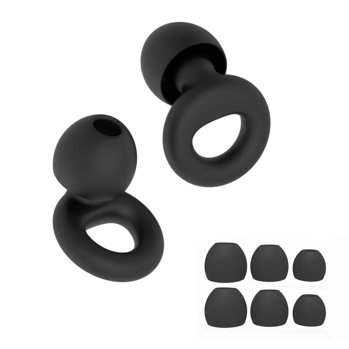 Soft Reusable Ear Plugs For Sleep Swim Work Noise Reduction