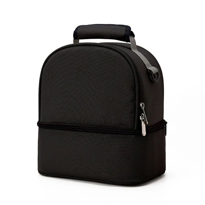 Double Layer Insulated Mommy Bag For Travel & Picnic