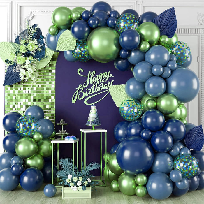 Multi-Coloured Balloon Arch Set For Birthdays Large Parties Etc Blue Red Green Purple And Many Other Balloons