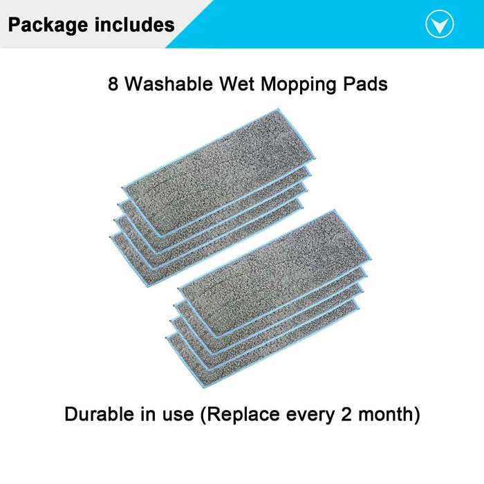 Wet Mopping Pads Floor Wiper Suitable For Irobot Braava Jet M6 Series Mop