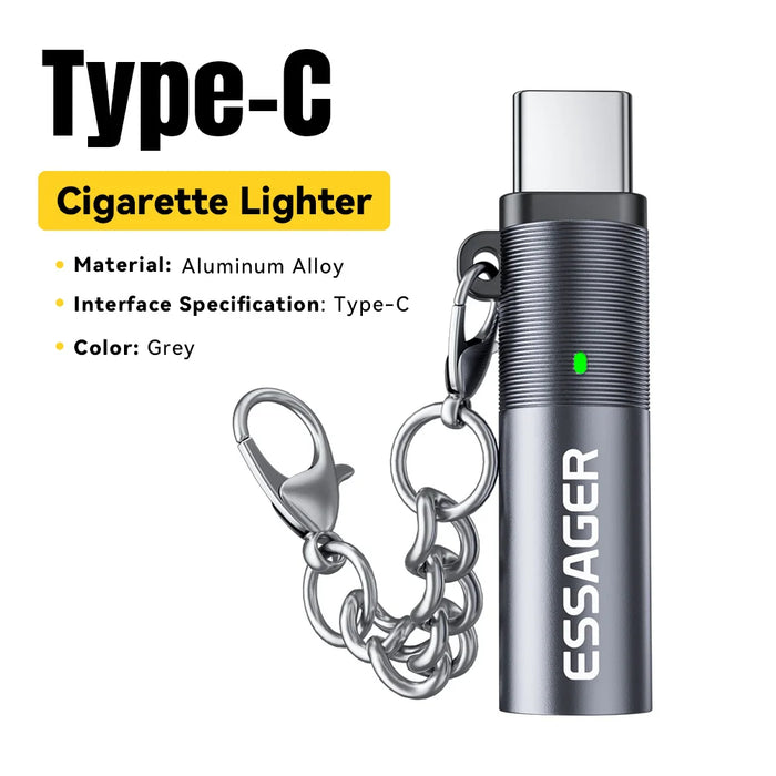 Typec Mini Cigarette Lighter Tungsten Wire Blowing Safety And Energy Saving Without Charging Can Be Carried On The Plane
