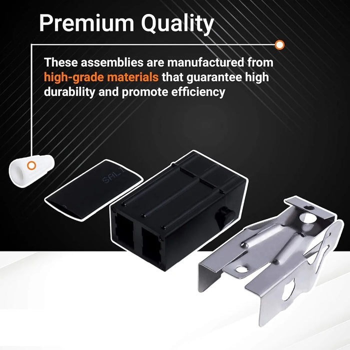 2 Pack Err117 Range Stove Element Plug Receptacle Block Terminal For Whirlpool Kenmore 330031 814399 5303935058 Rr109 Ap3075808