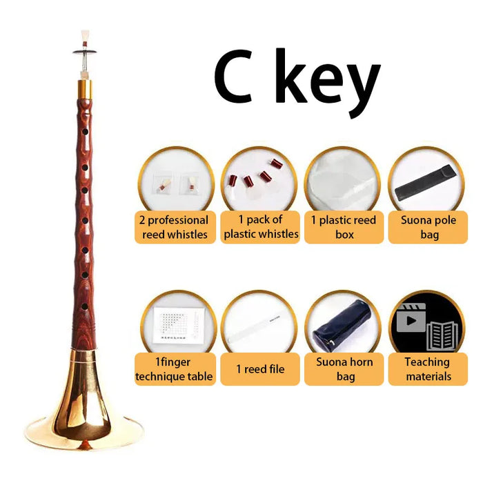 Handmade Suona Set For Traditional Wind Practice