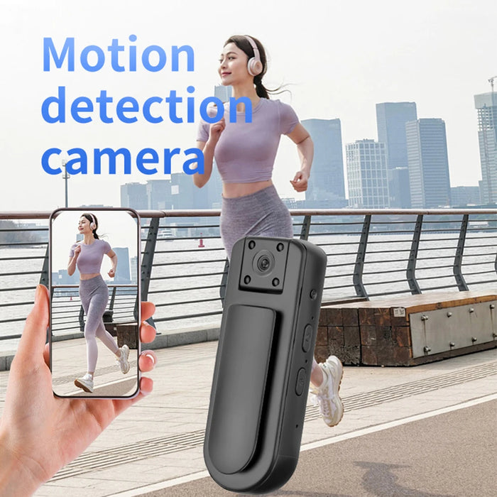 Hd 1080P Mini Camera Portable Digital Video Recorder Police Bodycam 180° Rotatable Lens Wifi Night Vision Miniature Camcorder