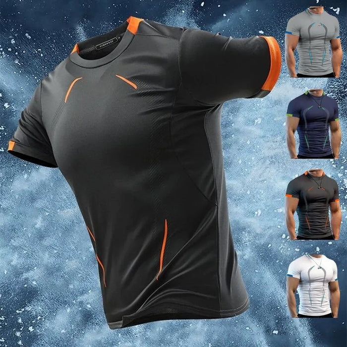 Mens Compression Shirt for Fitness Training