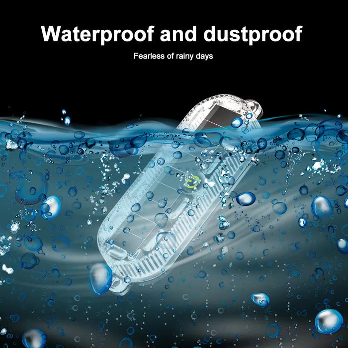 Solar Anti-Rear Collision Car Safety Light Flash Tail Light