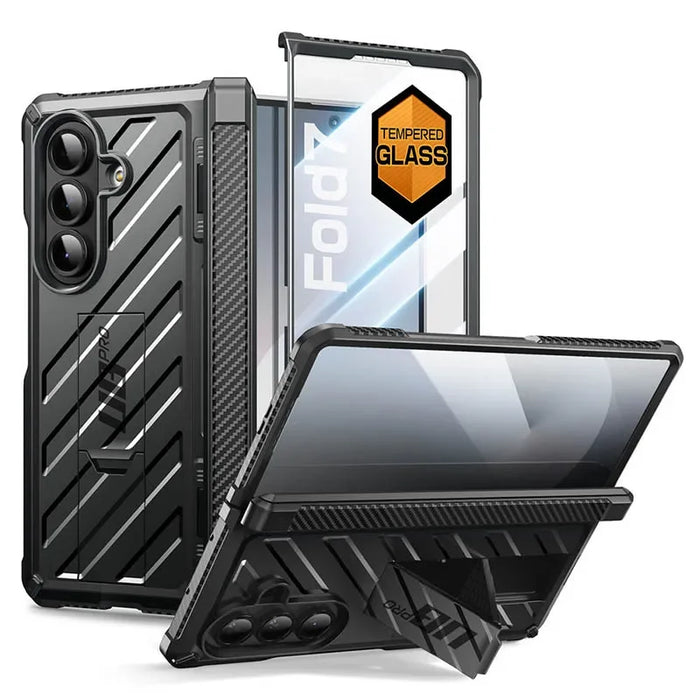 For Samsung Galaxy Z Fold 7 Ub Pro Full Shockproof Heavy Duty Rugged Phone Case With Built-In Screen Protector