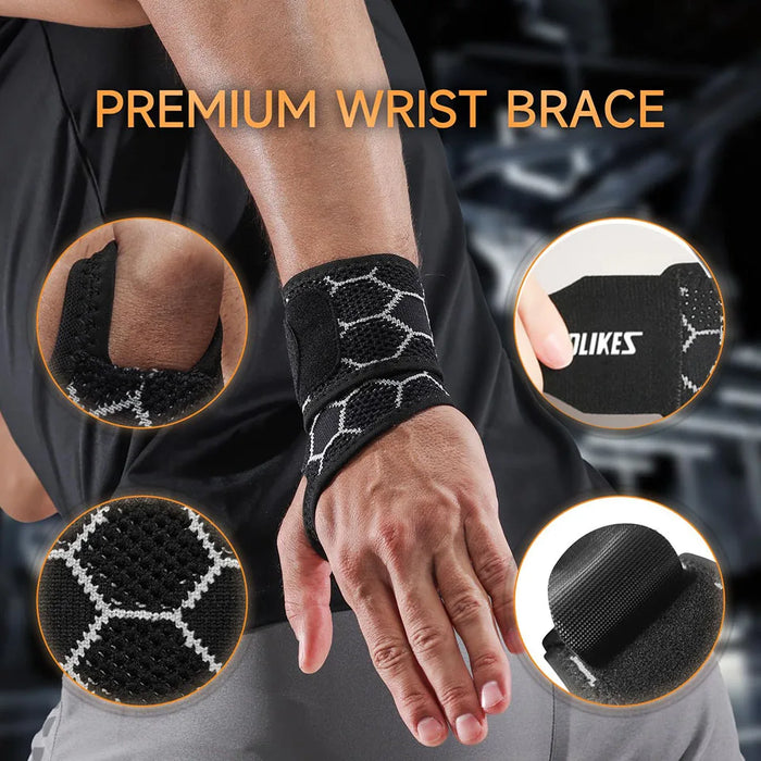 Adjustable Wrist Support Brace For Sports & Weightlifting
