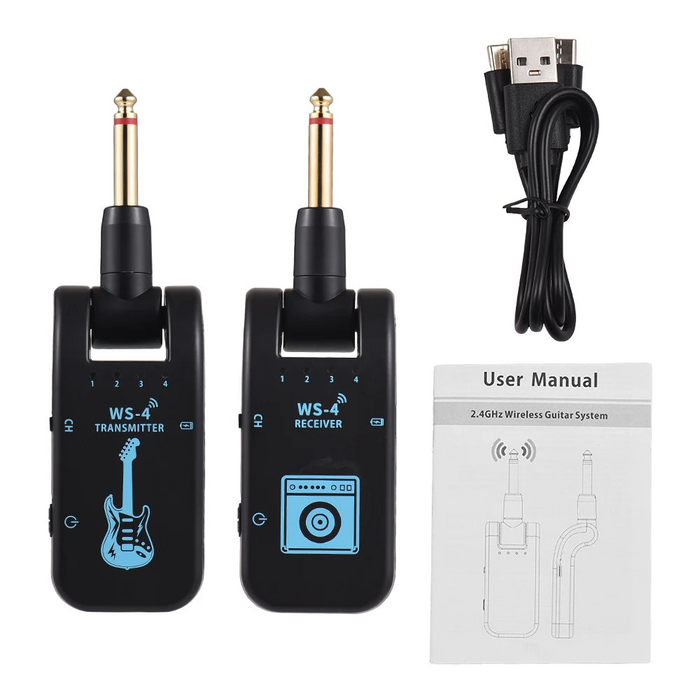 Wireless Guitar System For Electric Guitar / Bass